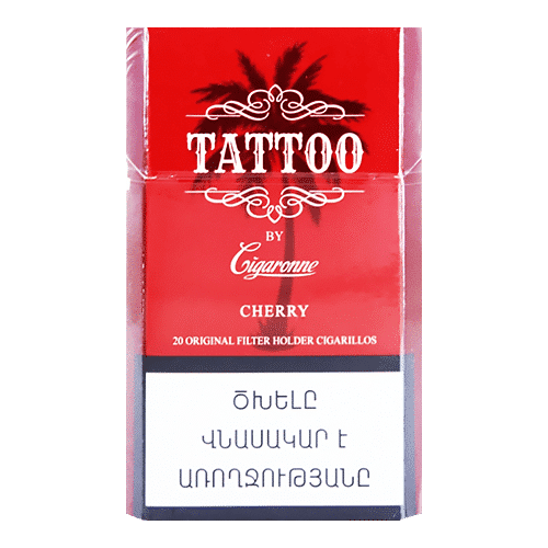 Сигареты Cigaronne Tattoo King Size Cherry