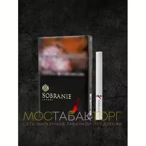 Сигареты Sobranie Black